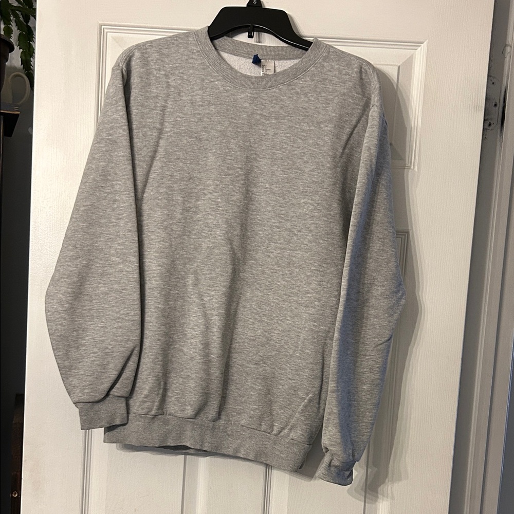 Gray Crewneck Men's Sweatshirt
